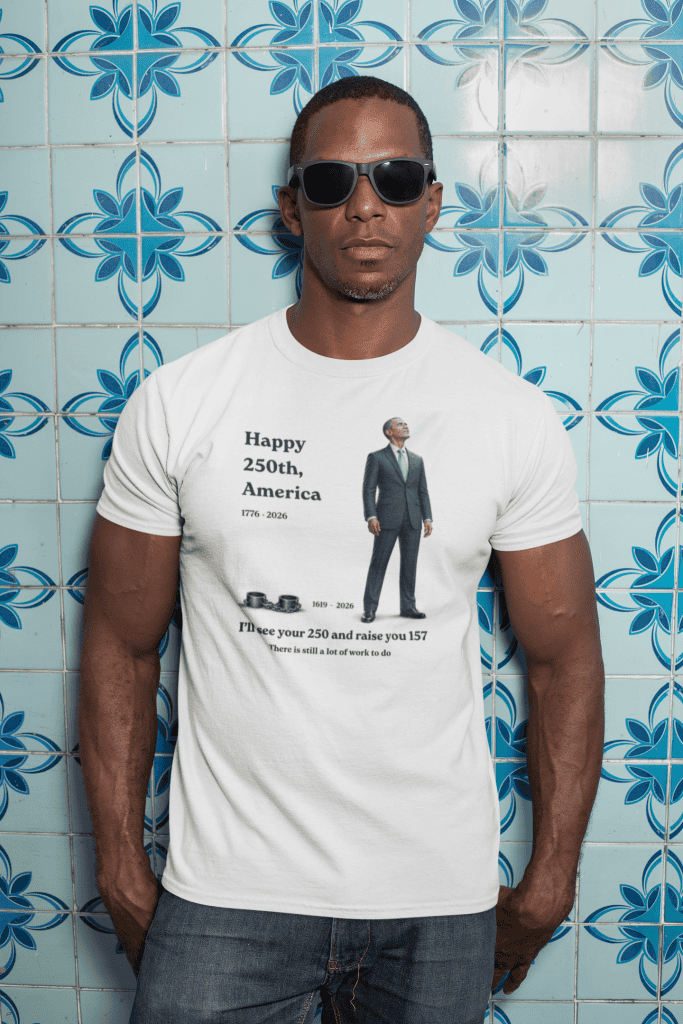 Happy 250th America T-Shirt with vintage-style design.