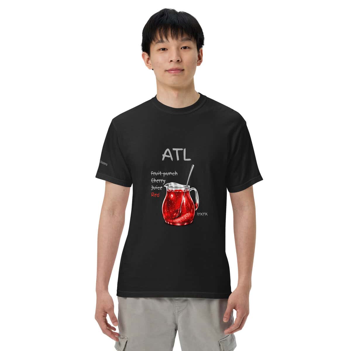 Red Juice - Spoonful of Sugar - Dark Colored Heavyweight Tee - Image 2