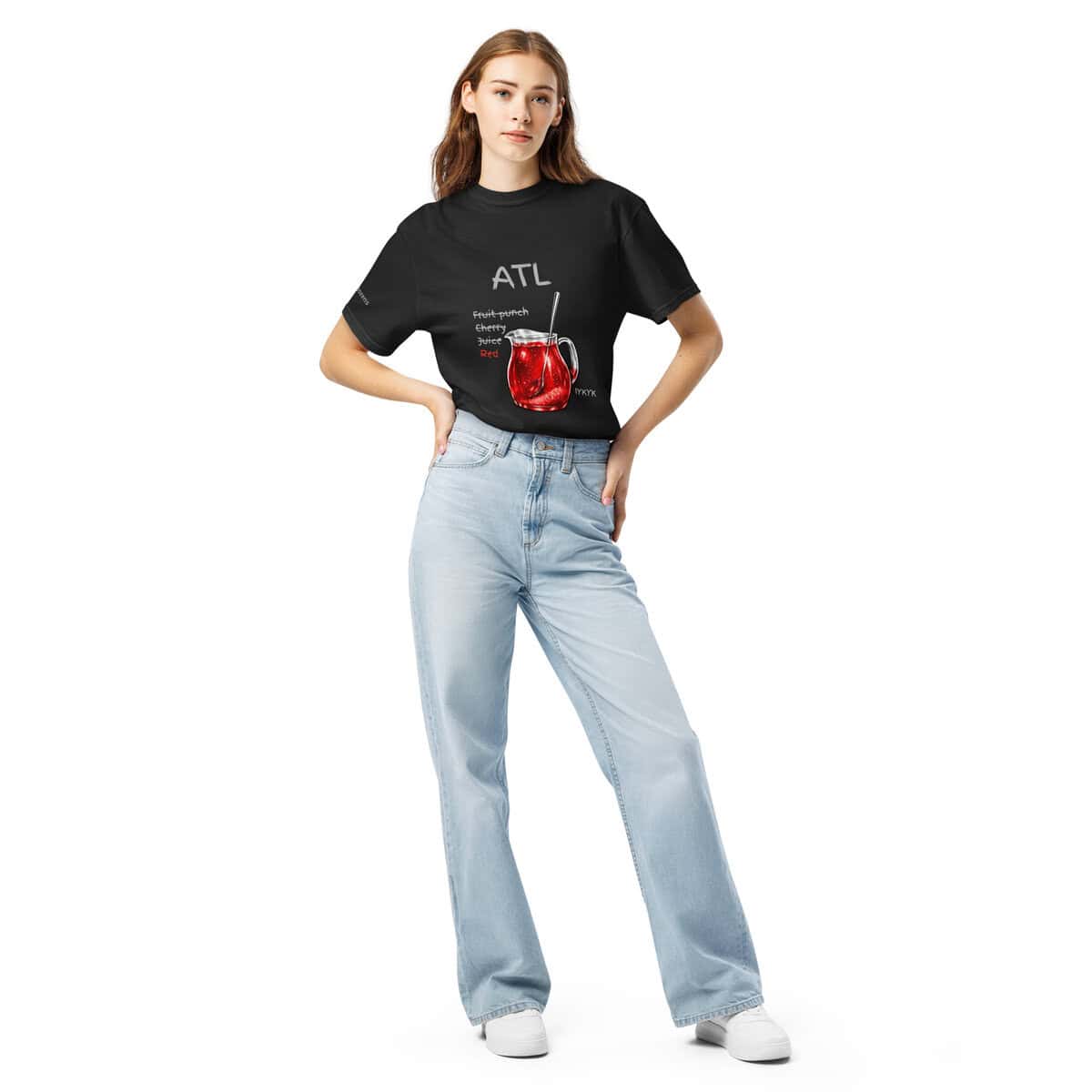 Red Juice - Spoonful of Sugar - Dark Colored Heavyweight Tee - Image 3