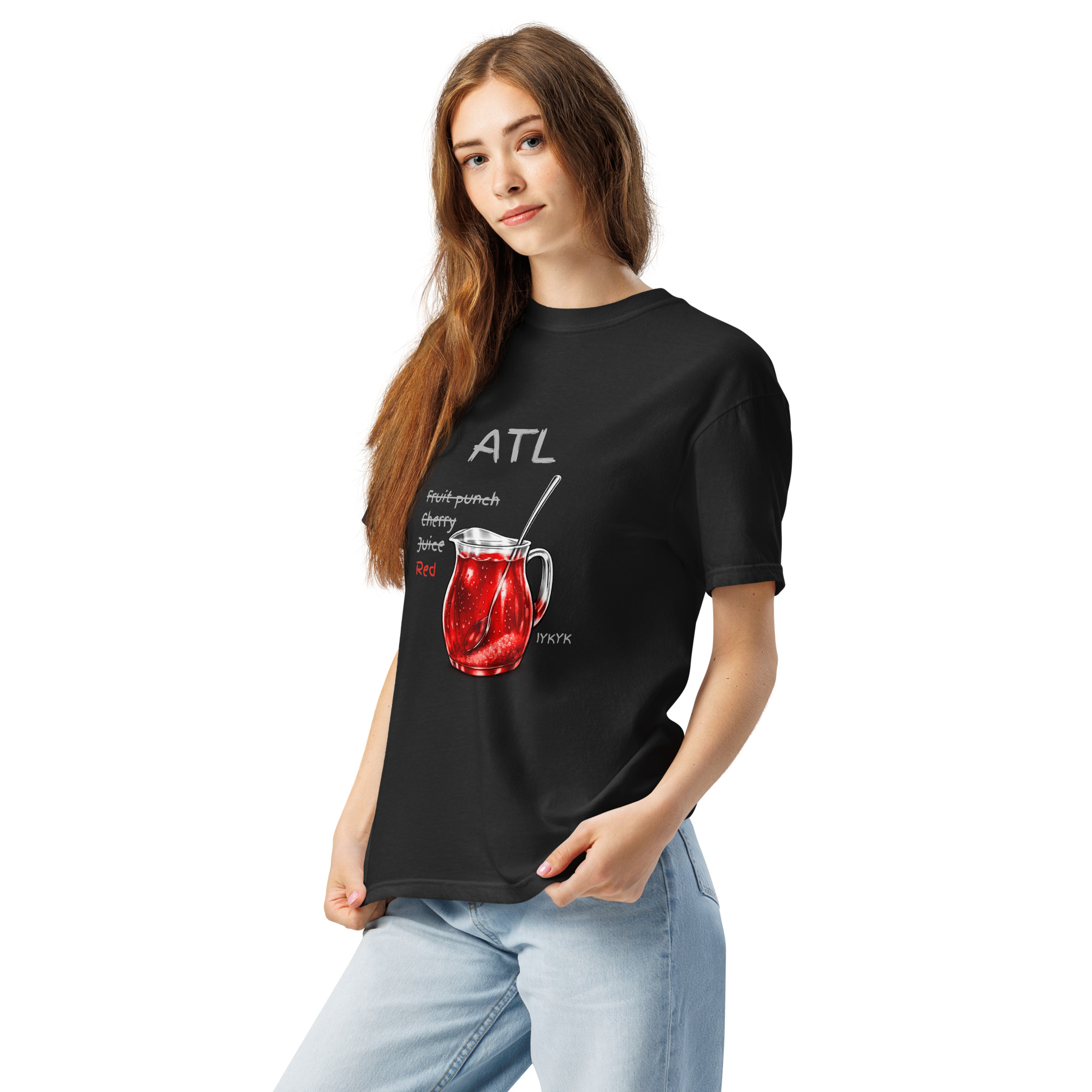 Red Juice - Spoonful of Sugar - Dark Colored Heavyweight Tee - Image 4