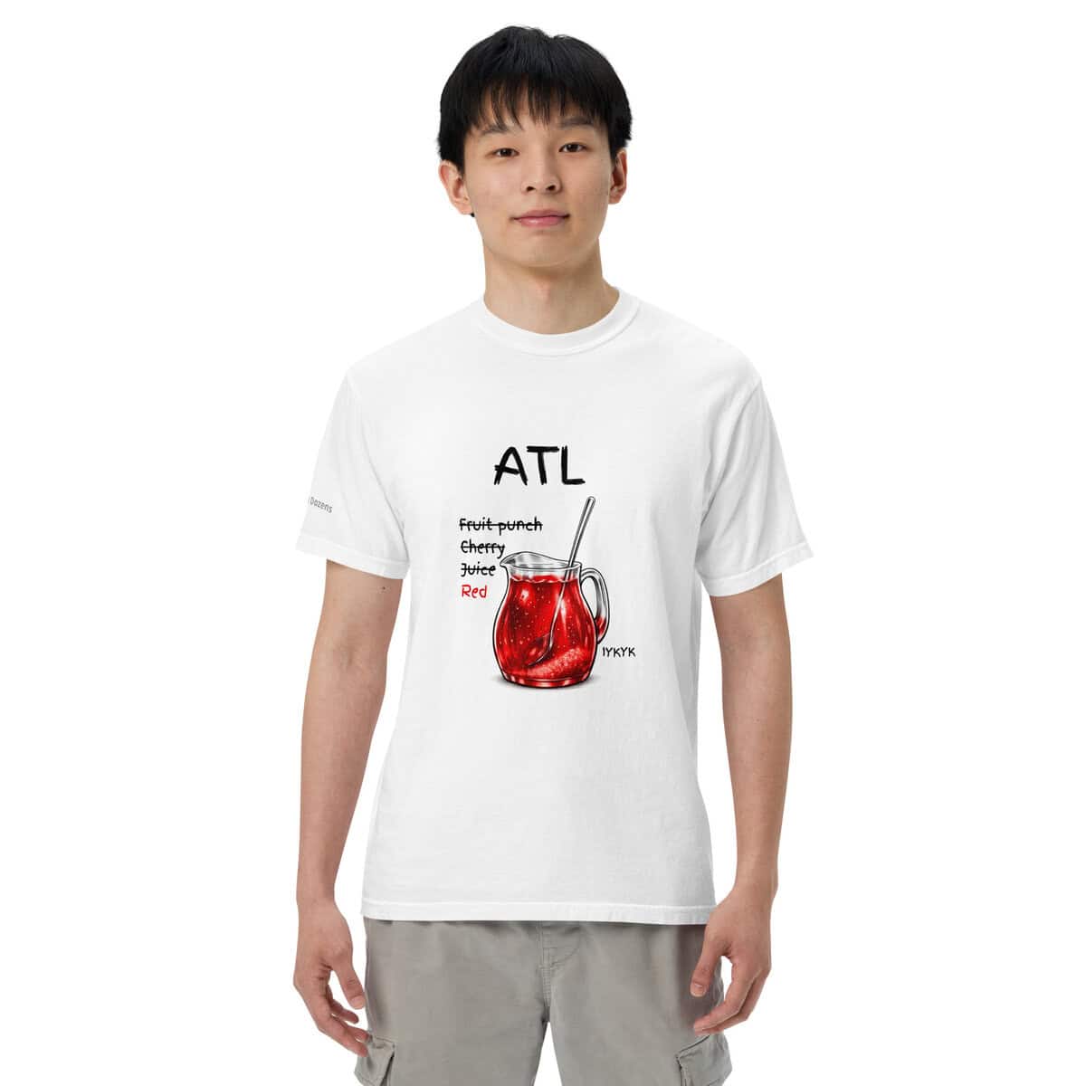 Red Juice - Spoonful of Sugar - Light Colored Heavyweight Tee - Image 2