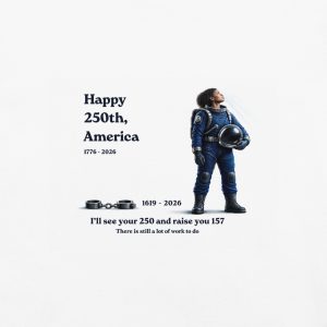 Happy 250th - Astronaut - Heavyweight Tee